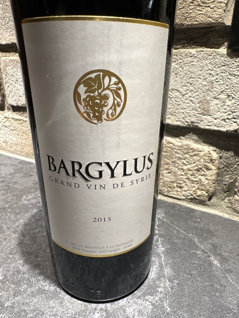 2015 Bargylus Grand Vin de Syrie - CellarTracker
