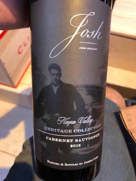 2016 Josh Cellars Cabernet Sauvignon Heritage Collection ...