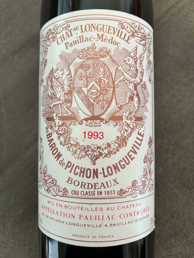 1993 Château Pichon-Longueville Baron - CellarTracker