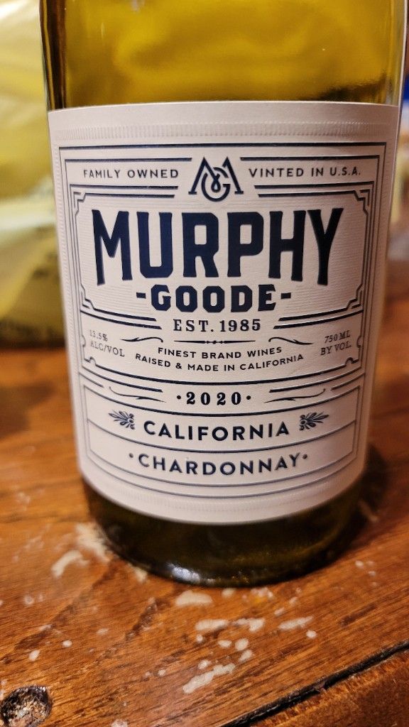 2020 Murphy-Goode Chardonnay, USA, California - CellarTracker