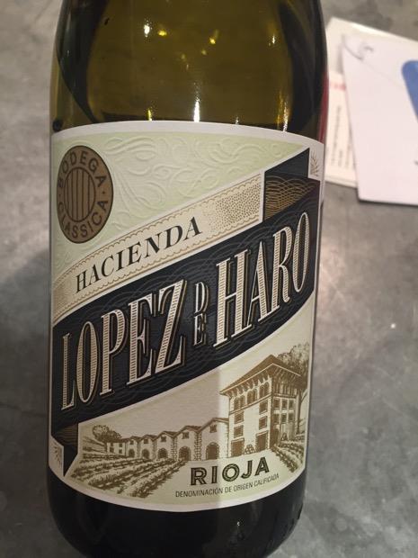 2015 Bodega Classica Rioja Hacienda López de Haro Blanco, Spain, La ...