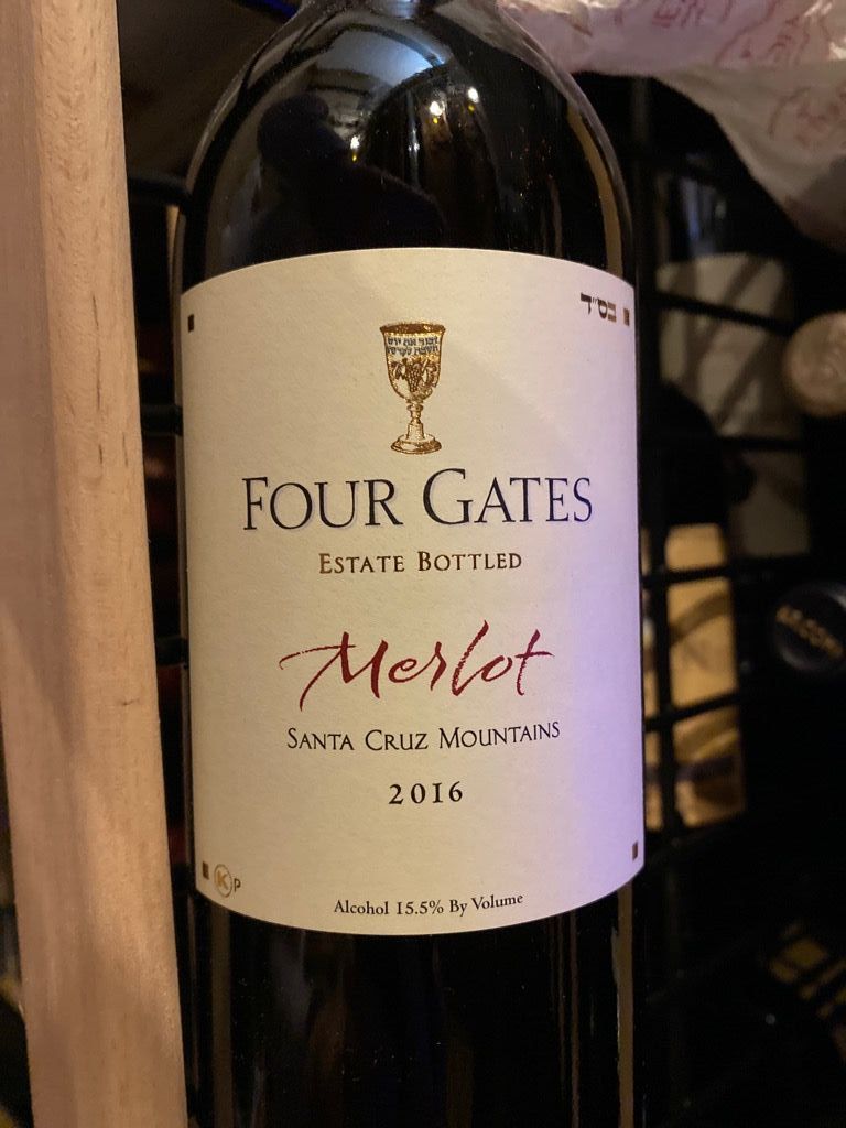2018 Four Gates Merlot La Rochelle, USA, California, Santa Cruz