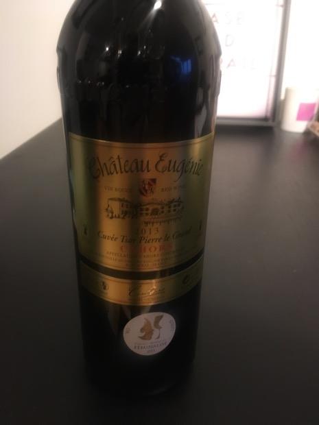 2013 Château Eugenie Cahors Cuvée Tsar Pierre le Grand, France ...