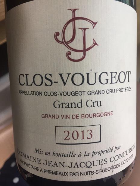 Clos de Vougeot Grand Cru 赤ワイン 2013 Wine Clos Vougeot Grand Cru 2013 on Vi.Wine