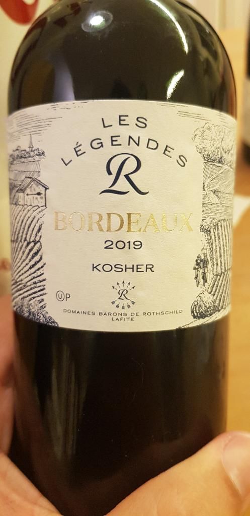 2019 Barons de Rothschild (Lafite) Bordeaux Les Légendes Kosher -  CellarTracker