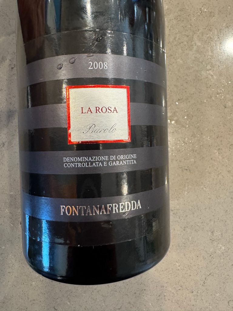 フォンタナフレッダ バローロ ラ・ローザ 2013 2013 Fontanafredda Barolo Vigna La Rosa - CellarTracker