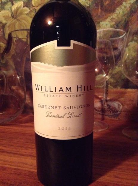 william hill cabernet sauvignon review