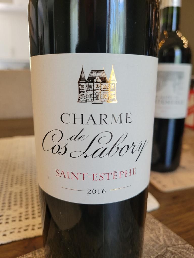 2016 Charme de Cos Labory, France, Bordeaux, Médoc, St. Estèphe ...