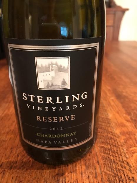 2010 Sterling Vineyards Chardonnay Reserve, USA, California, Napa ...