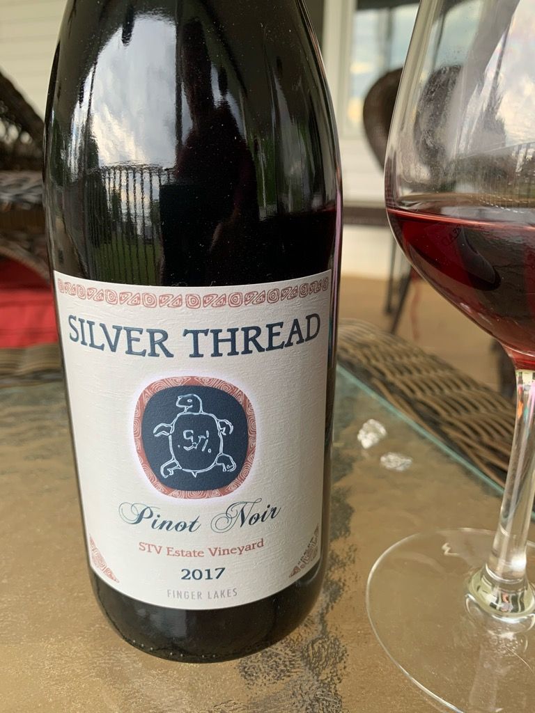 2018 Silver Thread Pinot Noir, USA, New York, Finger Lakes CellarTracker