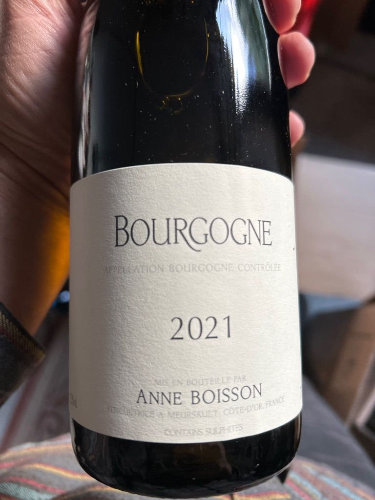 Anne Boisson Bourgogne Aligot France Burgundy Bourgogne