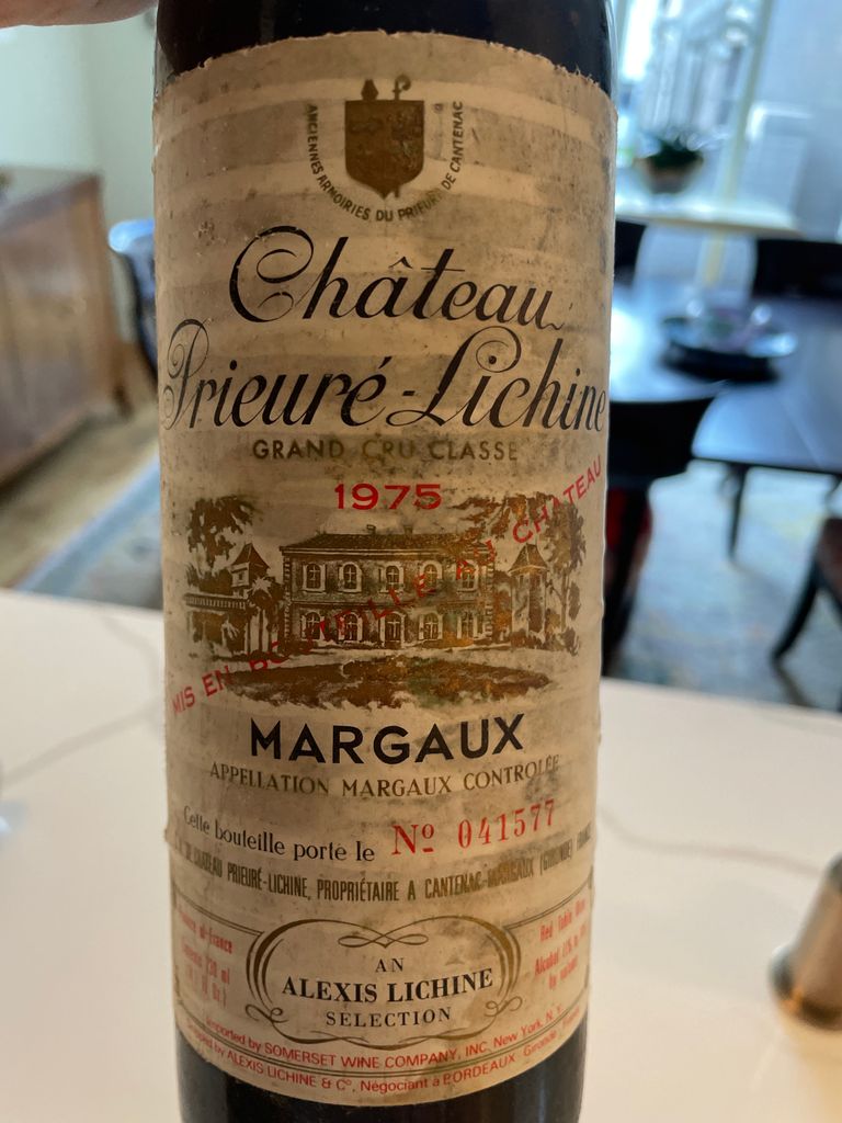 1975 Château Prieuré-Lichine - CellarTracker