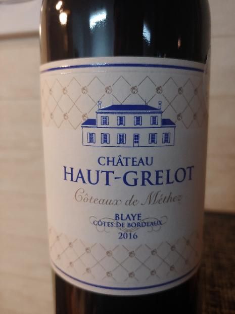 16 Chateau Haut Grelot Blaye Cotes De Bordeaux Coteaux De Methez France Bordeaux Blaye Cotes De Bordeaux Cellartracker