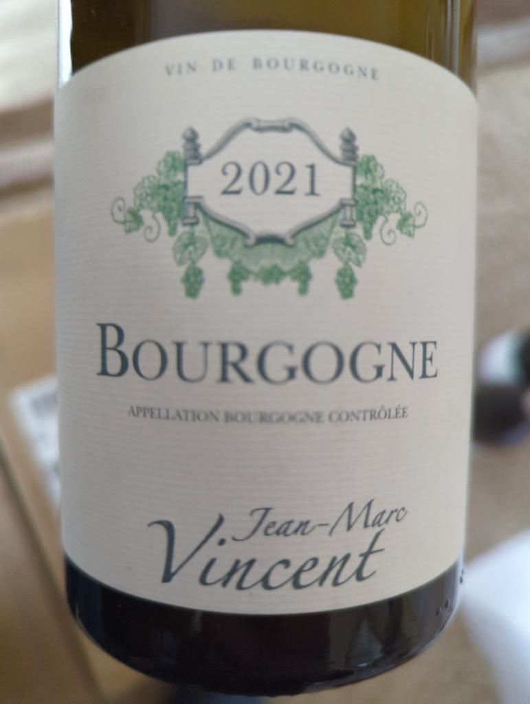 2022 Jean-Marc Vincent Bourgogne Blanc - CellarTracker