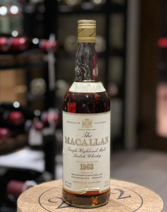 1986 The Macallan 18 Year Old Single Malt Scotch Whisky, 43