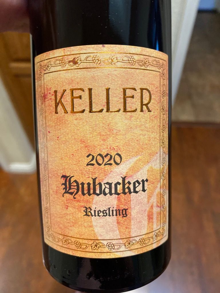 1999 Weingut Keller Dalsheimer Hubacker Riesling Auslese Trocken G 