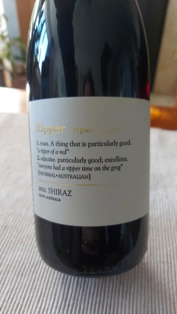 2022 Hope Estate Shiraz "The Ripper" Western Australia, Australia