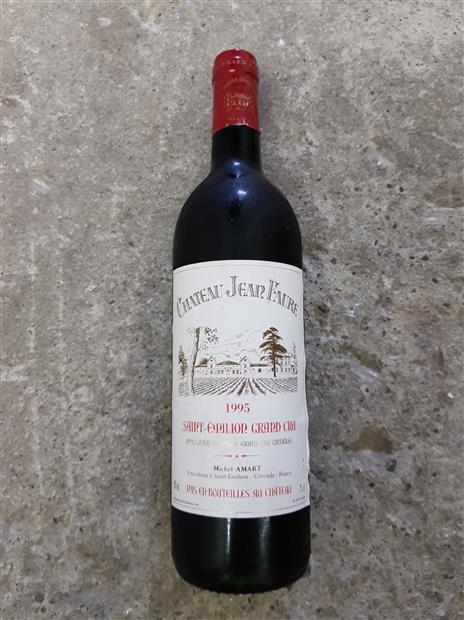 1995 Château Jean-Faure St. Émilion Grand Cru, France, Bordeaux ...