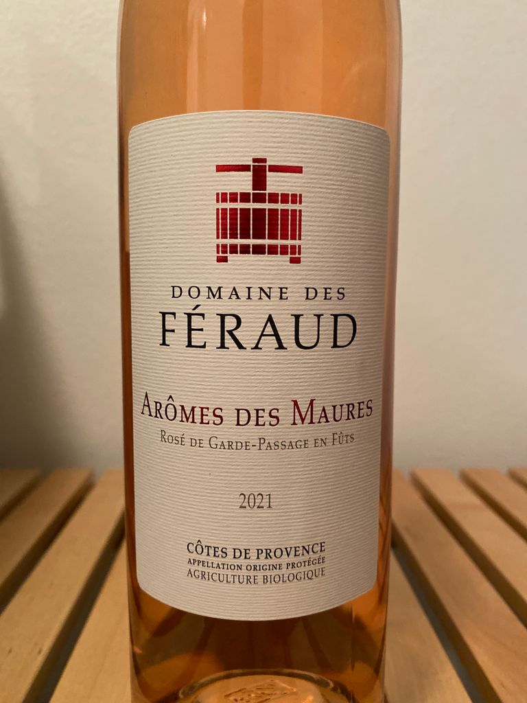 2021 Domaine Des Feraud Côtes de Provence Arômes des Maures, France