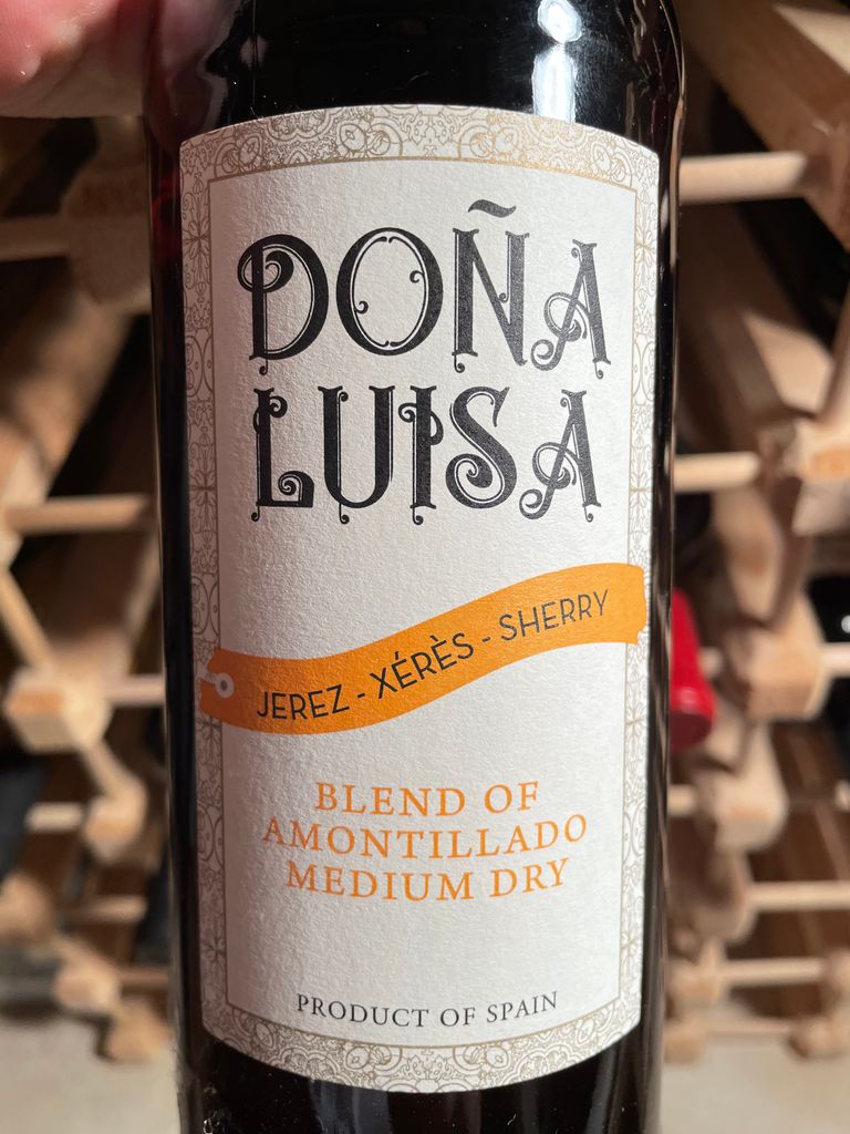 NV Dona Luisa JerezXérèsSherry Amontillado, Spain, Andalucía, JerezXérèsSherry CellarTracker