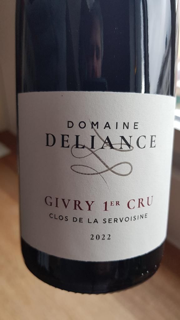 2021 Domaine Déliance Givry 1er Cru Les Combes France Burgundy Côte Chalonnaise Givry 1er