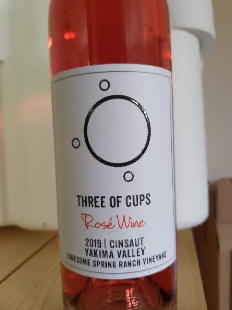 2018 Three of Cups Cinsaut Rosé Wine Lonesome Spring Ranch Vineyard ...