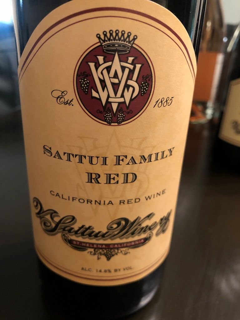 2016 V. Sattui Winery Sattui Family Red, USA, California - CellarTracker