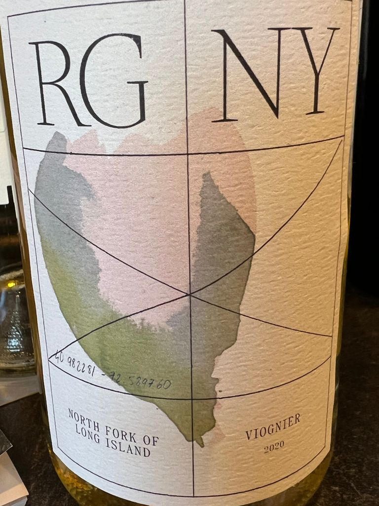 2020 RGNY Viognier, USA, New York, Long Island CellarTracker