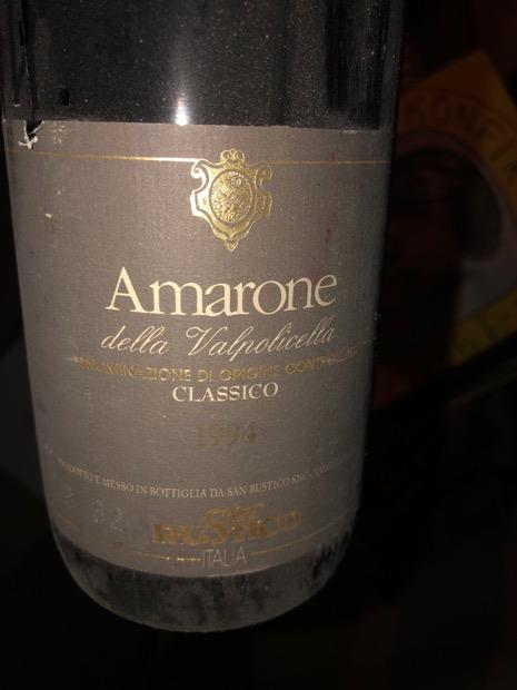 Amarone della Valpolicella DOCG Classico – San Rustico