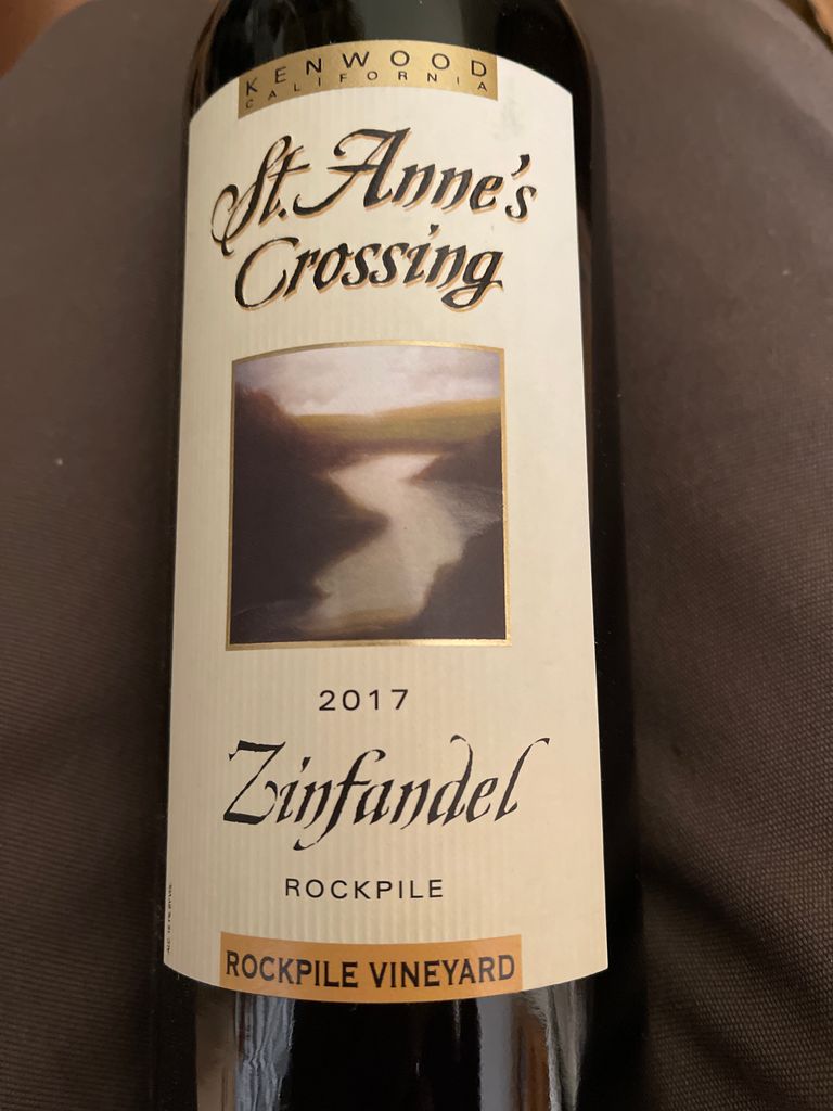 2020 St. Anne's Crossing Zinfandel Rockpile Vineyard, USA, California