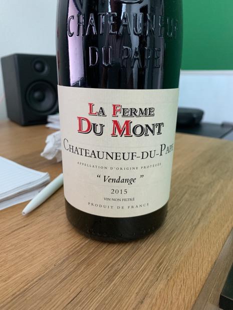 2015 La Ferme du Mont Châteauneuf-du-Pape - CellarTracker 2015 La Ferme du Mont Châteauneuf-du-Pape - CellarTracker