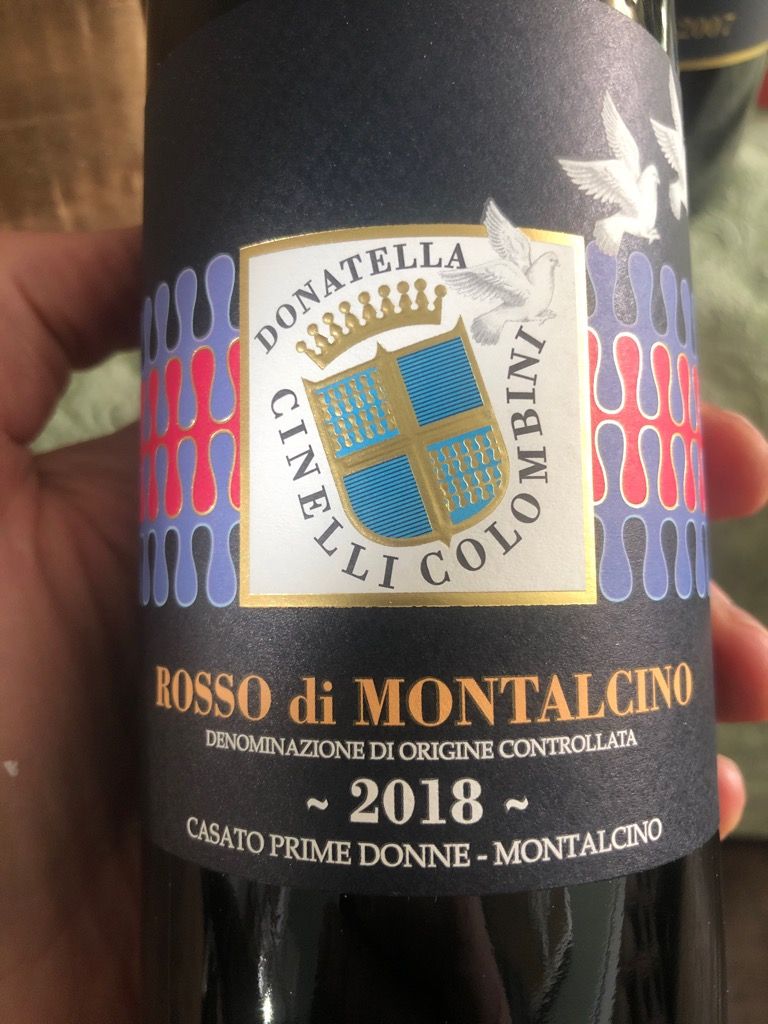 2018 Donatella Cinelli Colombini Rosso di Montalcino, Italy, Tuscany ...