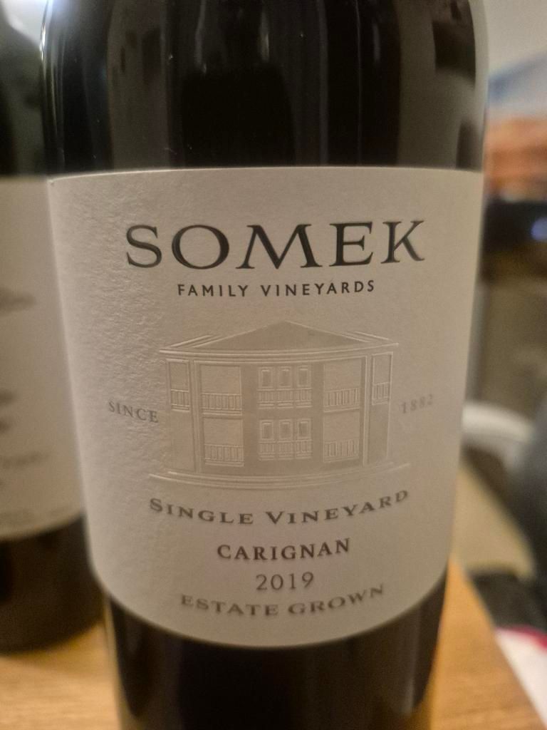Somek Roch 2019 Somek Carignan, Israel, Samaria, Mount Carmel - CellarTracker