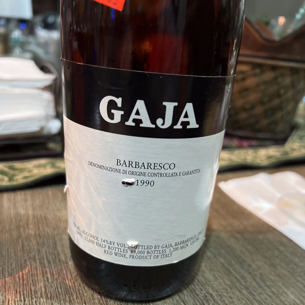 ガヤ バローロ スペルス 1990 GAJA ガヤ バローロ スペルス 1990 GAJA ガヤ バローロ スペルス 1990