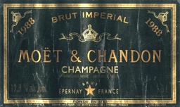 Moët & Chandon Champagne 1988 1988 Moët & Chandon Champagne Brut Impérial - CellarTracker