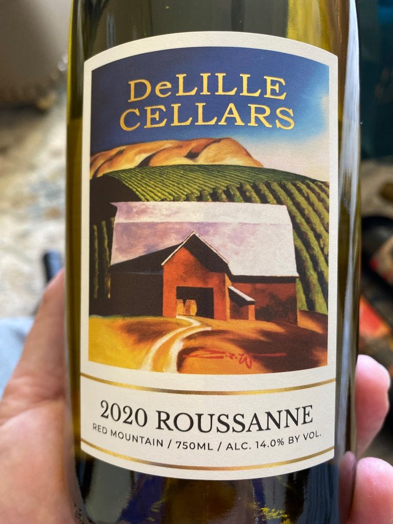 2020 DeLille Cellars Roussanne, USA, Washington, Columbia Valley, Red