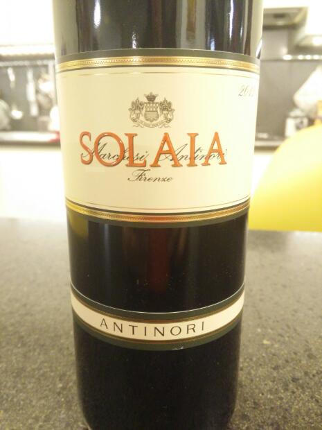 2013 Antinori Solaia - CellarTracker