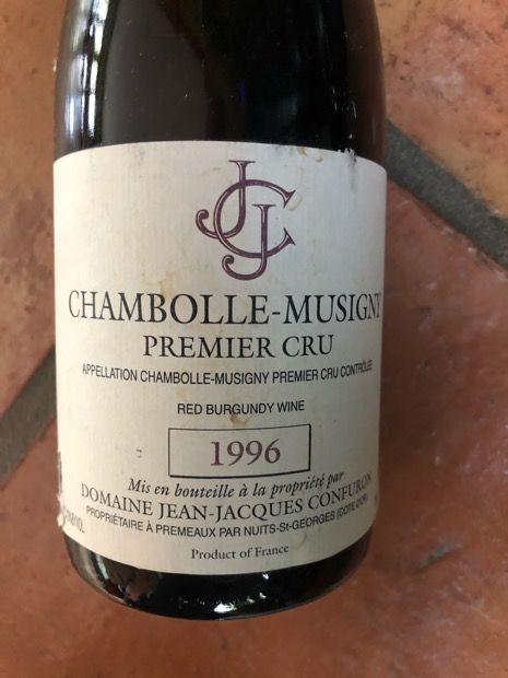 2022 Jean-Jacques Confuron Chambolle-Musigny 1er Cru - CellarTracker