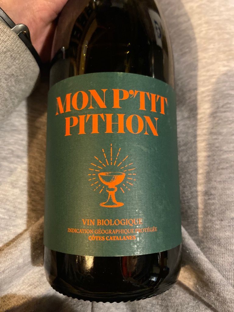 2022 domaine olivier pithon c tes catalanes mon p tit pithon rouge
