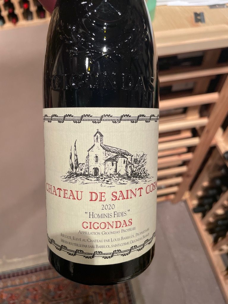 2021 Château de Saint Cosme Gigondas Hominis Fides - CellarTracker