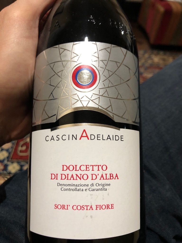 2014 Cascina Adelaide Dolcetto Diano d'Alba Sori' Costa Fiore, Italy ...