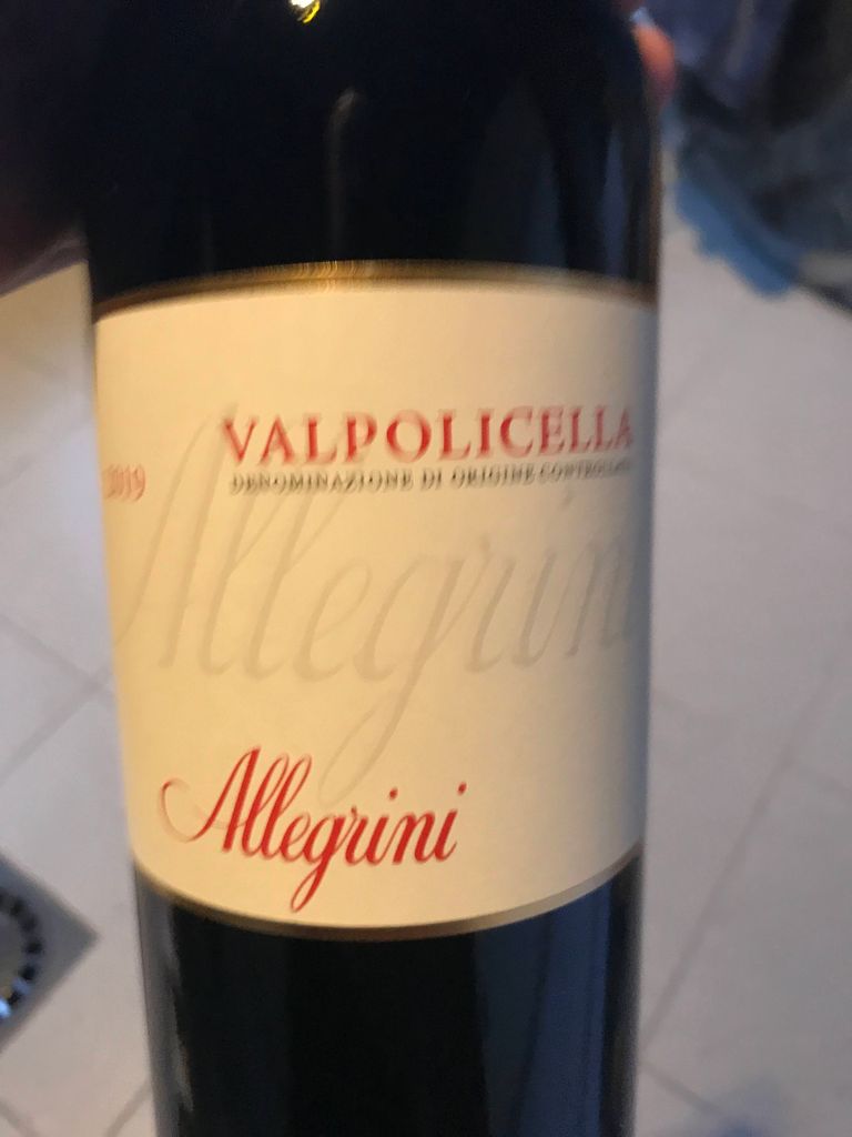 2019 Allegrini Valpolicella Classico, Italy, Veneto, Valpolicella ...