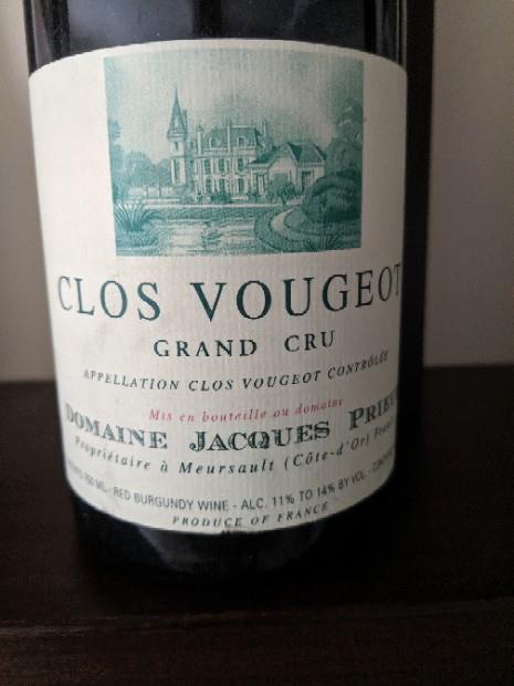 ヴジョー/Vougeot 2002 2002 Louis Jadot Clos Vougeot Domaine Louis Jadot