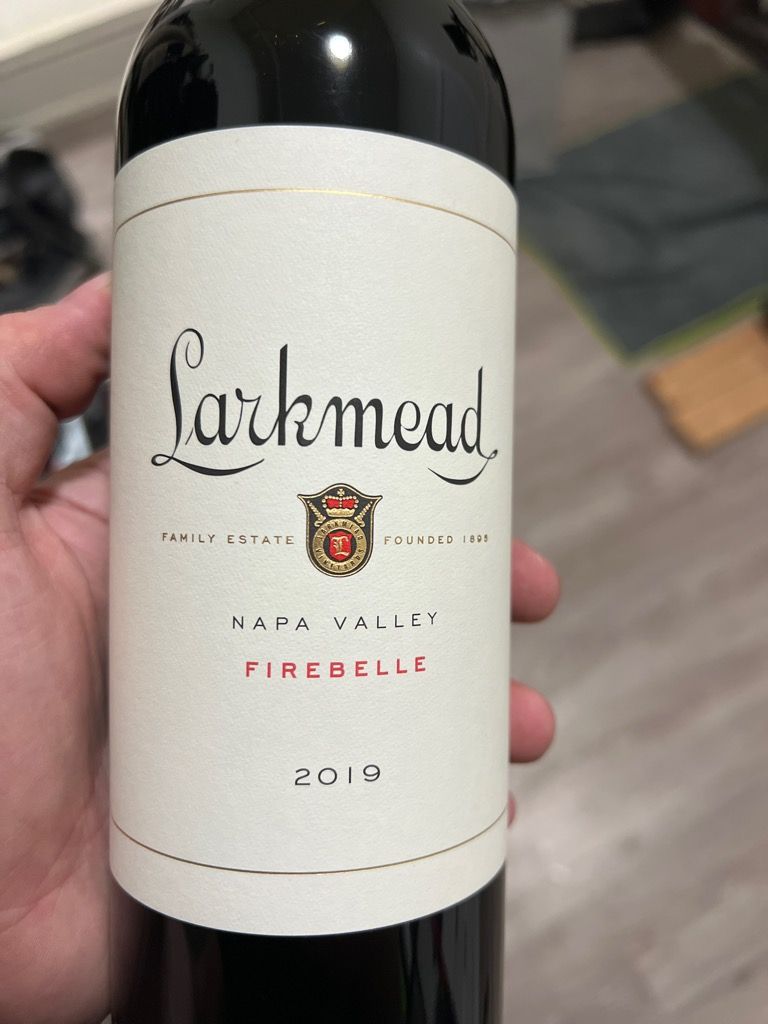 2019 Larkmead Vineyards Firebelle, USA, California, Napa Valley ...