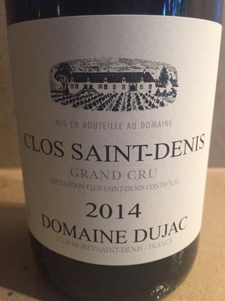 2014 Domaine Dujac Clos St. Denis - CellarTracker