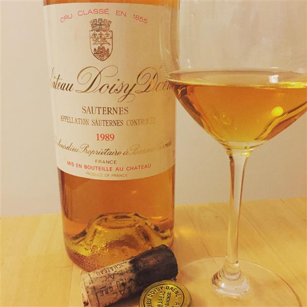 シャトー・ドワジィ・デーヌ（Château Doisy Daëne）」の1989 1989 Château Doisy-Daëne - CellarTracker