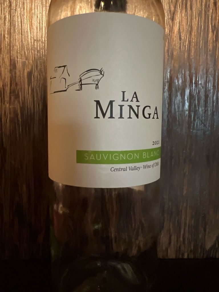 Minga Label 2021 La Minga Sauvignon Blanc, Chile, Central Valley - CellarTracker