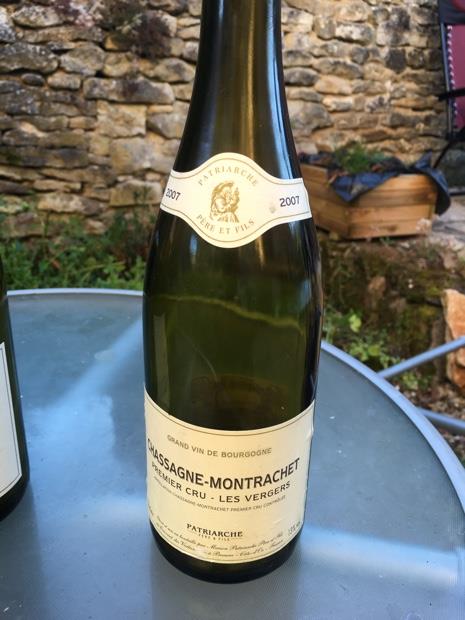 2007 Patriarche Père Et Fils Montagny 1er Cru Blanc, France, Burgundy ...