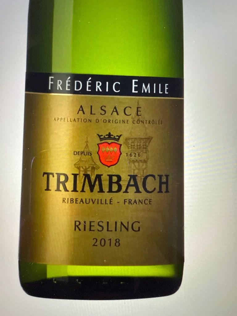 2018 Trimbach Riesling Frédéric Emile, France, Alsace - CellarTracker