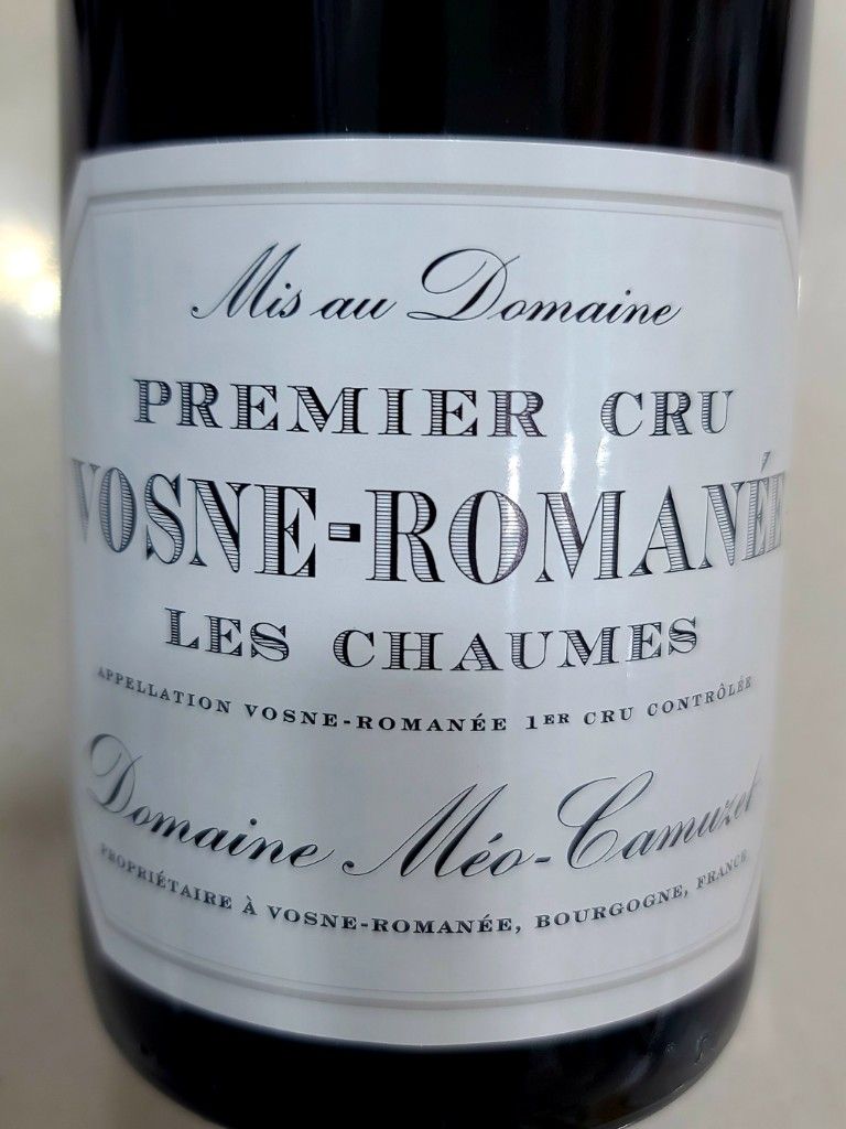 2016 Domaine Méo-Camuzet Vosne-Romanée 1er Cru Les Chaumes 2016 Domaine Méo-Camuzet Vosne-Romanée 1er Cru Les Chaumes